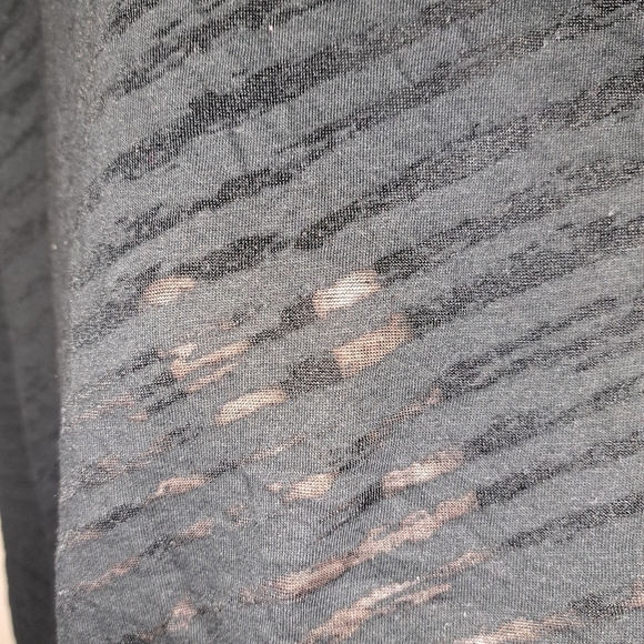Mix&co sheer black blouse size 3X 5/$25 - Picture 2 of 4
